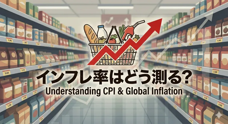 ニュースで出てくる「インフレ率」は、どうやって測っているのか？