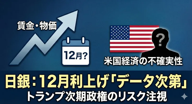 植田総裁・名古屋会見：12月利上げをめぐる「現場」と「本音」